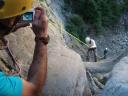 rapel en barranco lugar (huesca)