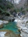 espectacular verde turquesa en garganta de Escuaín