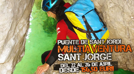 Multiaventura en el Puente de San Jorge