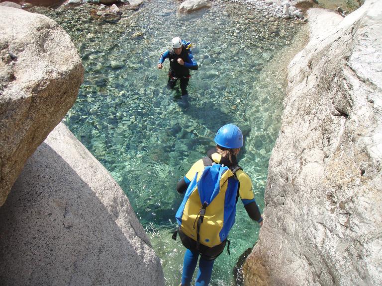 Agua Cristalina en el Richiusa