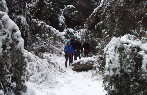 Nieve en el Basender