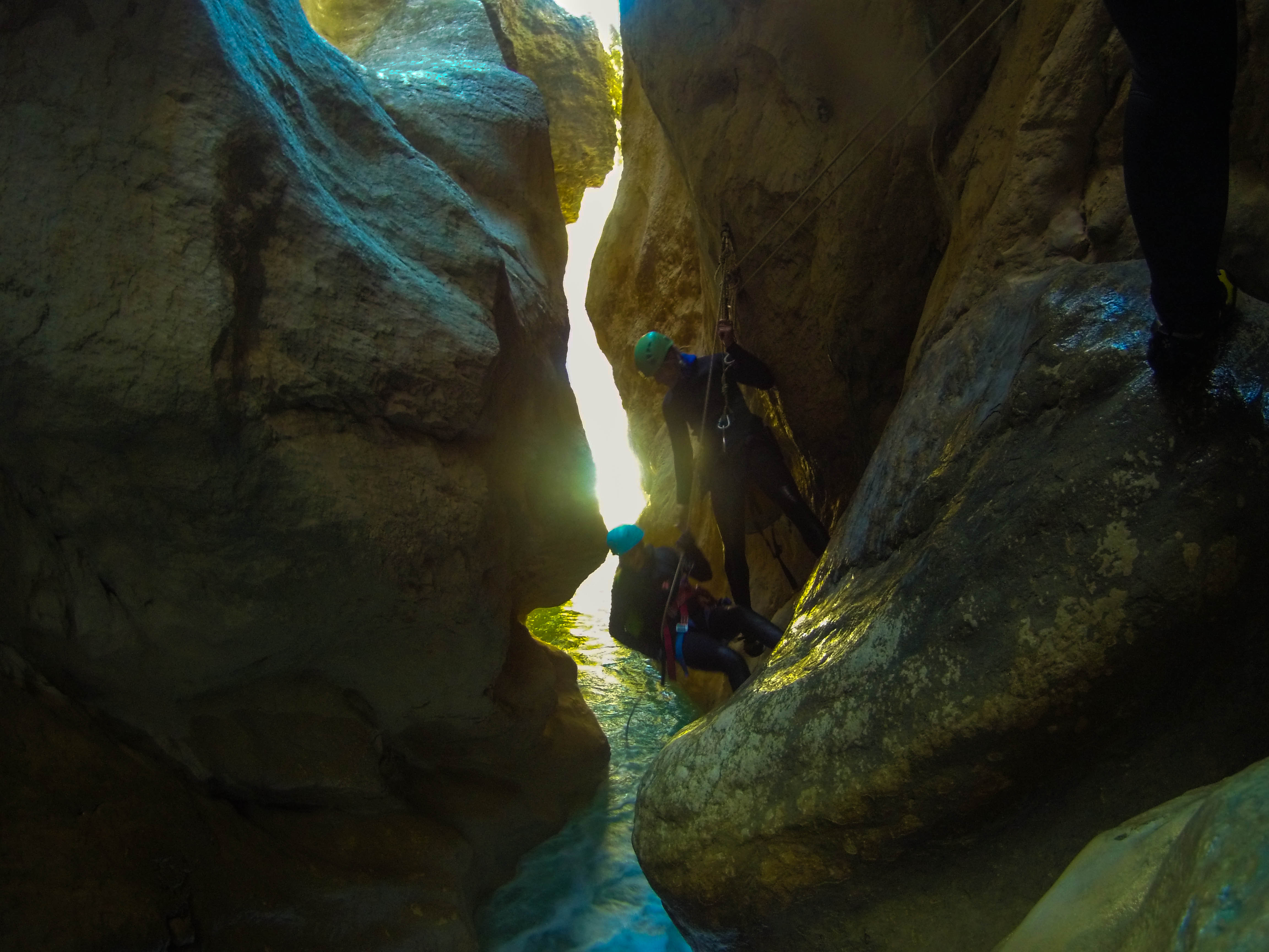 Barranco Los Oscuros De Balc s Barranquismo En La Sierra De Guara